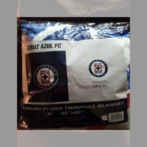 Official Mexico  fútbol (Soccer) Team  Cruz Azul  Luxury Plush Blanket